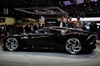 Bugatti La Voiture Noire | nos photos de l'hypercar française au Salon de Genève 2019